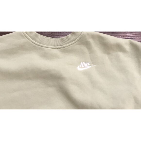 Nike Sportswear Crewneck Sweatshirt Light Green Womens Medium - Picture 2 of 6